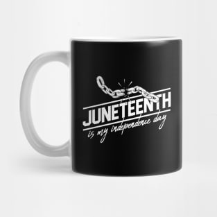 juneteenth is my independence day Mug